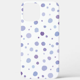 Cute Organic Brushstroke Dot Artwork iPhone 12 Pro Max Case