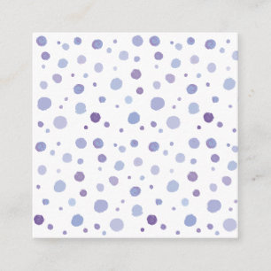 Cute Organic Brushstroke Dot Artwork Enclosure Card