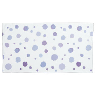 Cute Organic Brushstroke Dot Artwork Pillowcase