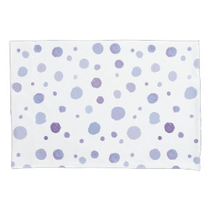 Cute Organic Brushstroke Dot Artwork Pillowcase