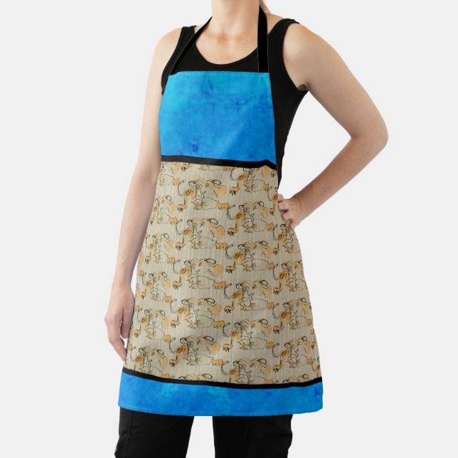 Cute Original Drawing Tiger Chinese New Year AoA2 Apron (Insitu)