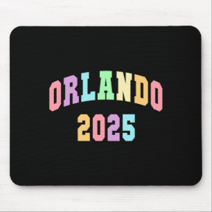 Cute orlando 2025 vacation swimming trip matching mouse mat