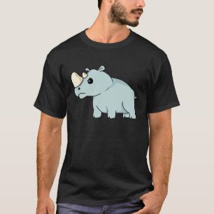 Cute Orphan Baby Rhino Stop Poaching Parents Rhino T-Shirt