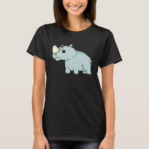 Cute Orphan Baby Rhino Stop Poaching Parents Rhino T-Shirt
