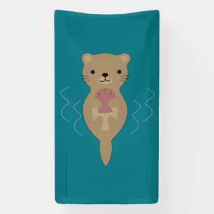 Cute Otter Banner
