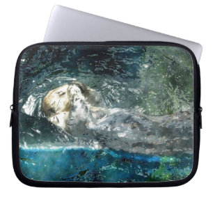 Cute Otter Design for Animal-lovers Laptop Sleeve