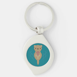 Cute Otter Key Ring