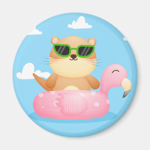 Cute Otter Magnet