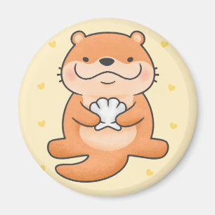 Cute Otter Magnet