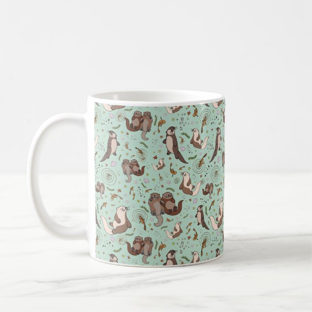 Cute Otter Mug (Left)