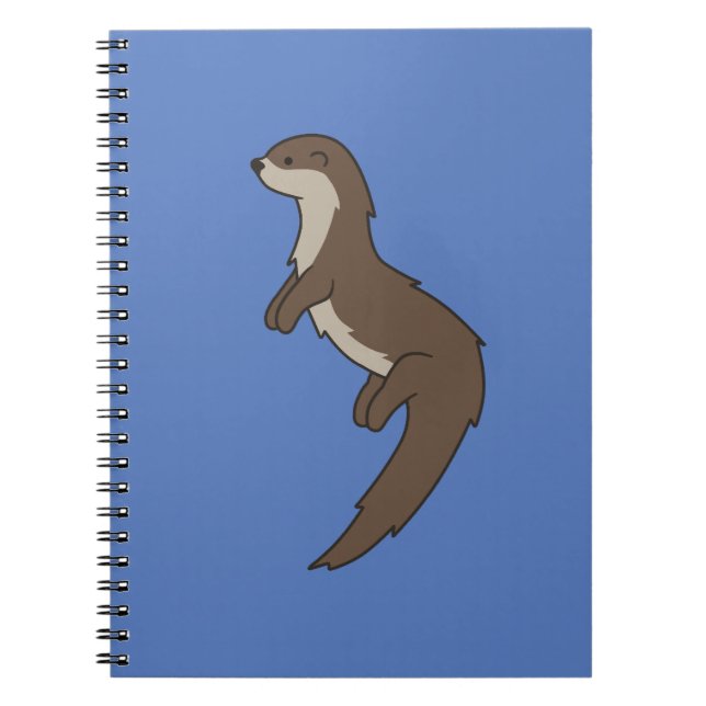 Cute Otter Notebook (Front)