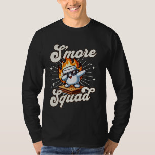 Cute Outdoor Smore Squad Camping Family Matching S T-Shirt