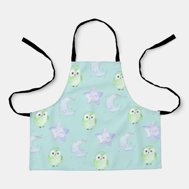 Cute Owl Apron (Front)