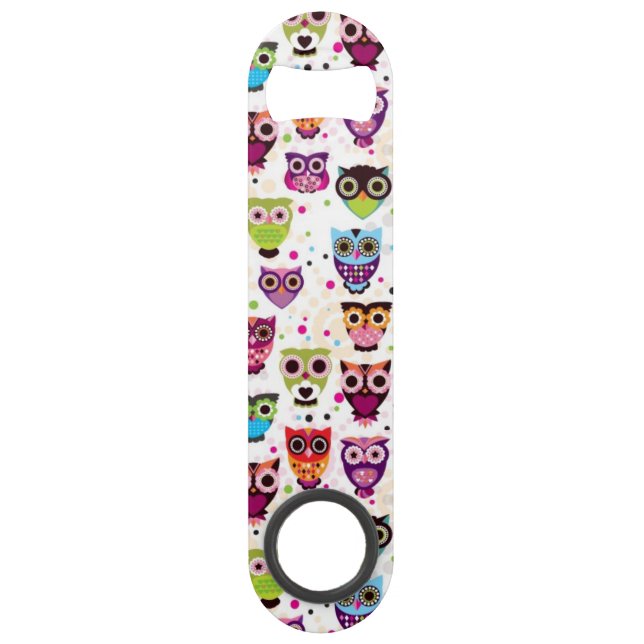 Cute owl background pattern for kids (Front)