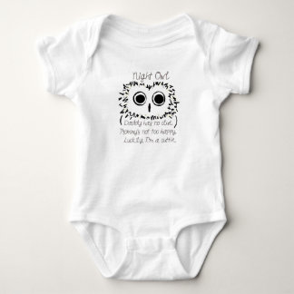 cute owl bodysuit