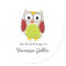 Cute Owl Bookplate Labels