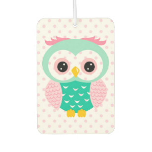 Cute Owl Car Air Freshener