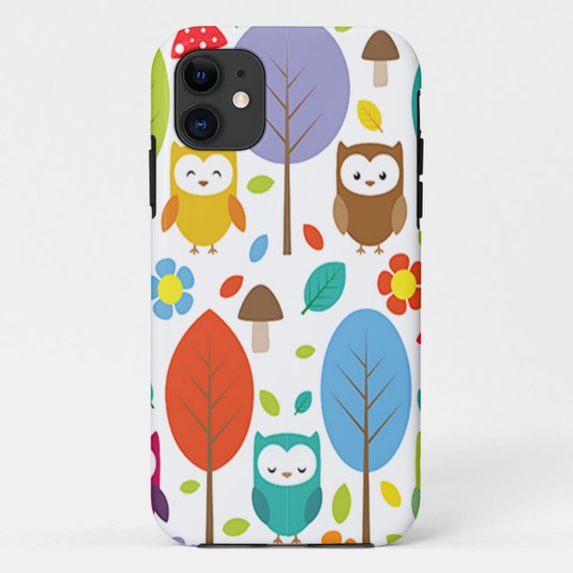 Cute Owl Case-Mate iPhone Case (Back)