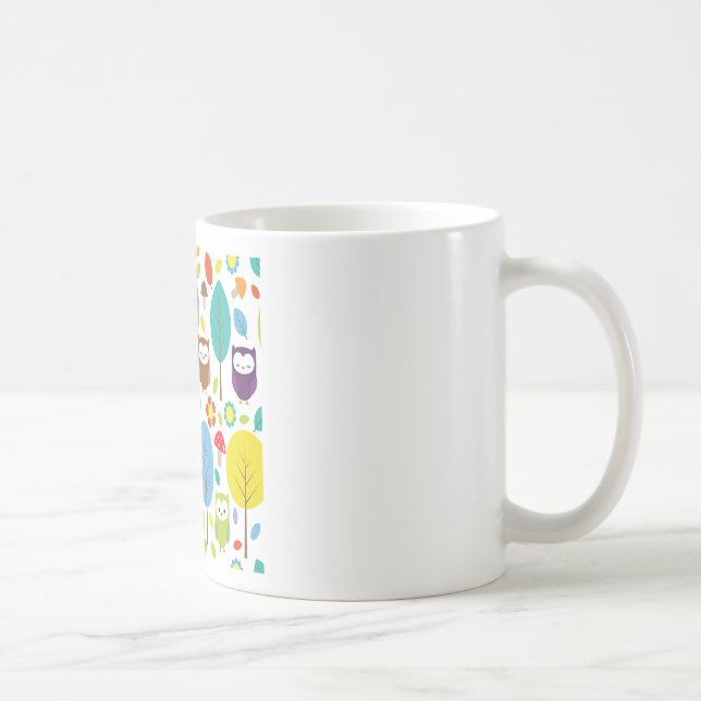 Cute Owl Coffee Mug (Right)
