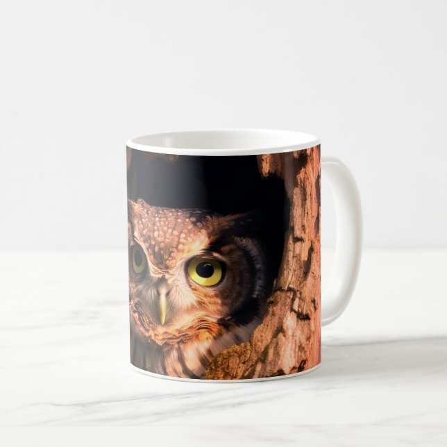 Cute Owl Coffee Mug (Front Right)
