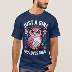 Cute Owl Costume for Women Girls Kids Bird Animal T-Shirt