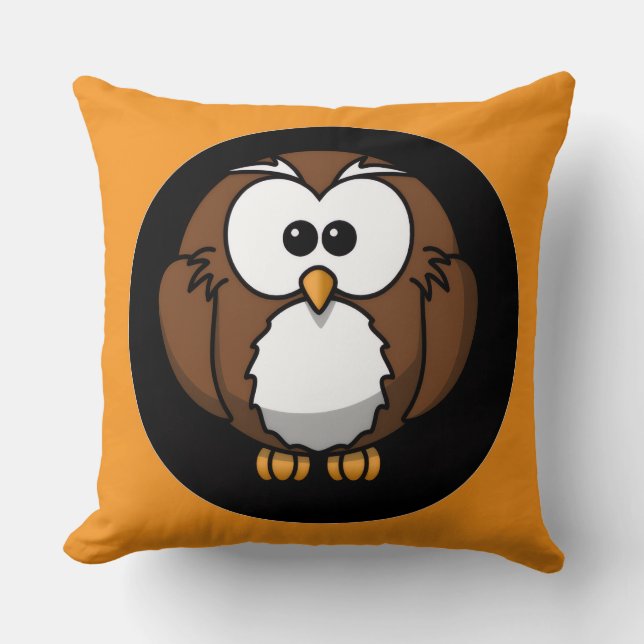 Cute Owl Cushion (Front)