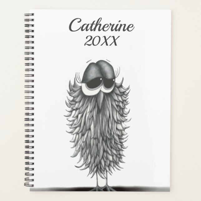 Cute Owl Ester Planner (Front)