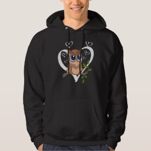 Cute Owl  Forest Animal Bird Owl Hoodie