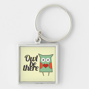 Cute Owl Key Ring
