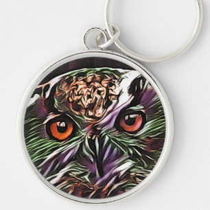 CUTE OWL KEY RING