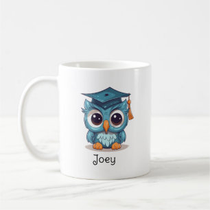 Cute Owl Kindergarten Graduate Coffee Mug