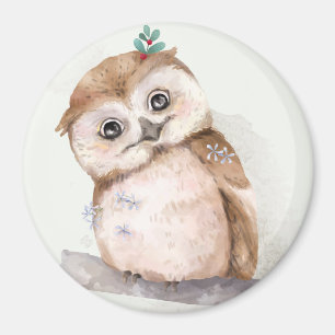 Cute Owl Magnet