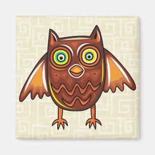 Cute Owl Magnet