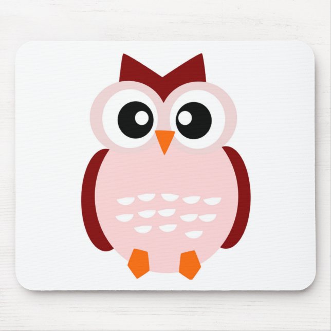 CUTE OWL MOUSE MAT (Front)