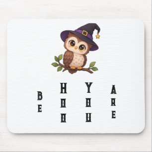 Cute owl mouse mat