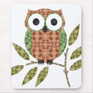 Cute  Owl Mousepad