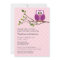 Cute Owl on Branch and polka dots Baby Girl Shower