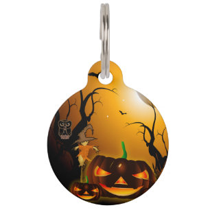 Cute owl pet tag