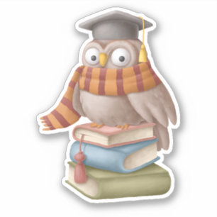 Cute Owl School Book Fun Reading