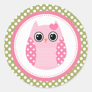 Cute Owl Stickers