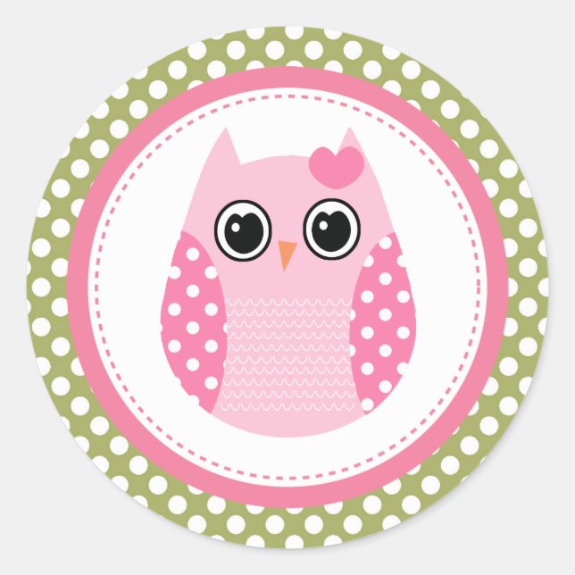 Cute Owl Stickers (Front)