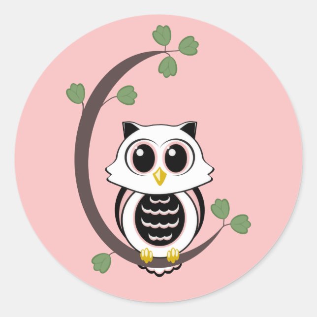 Cute Owl Stickers (Front)