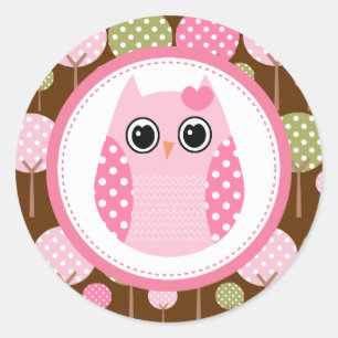 Cute Owl Stickers