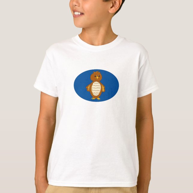 Cute Owl T-Shirt (Front)