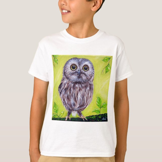 Cute Owl T-Shirt (Front)