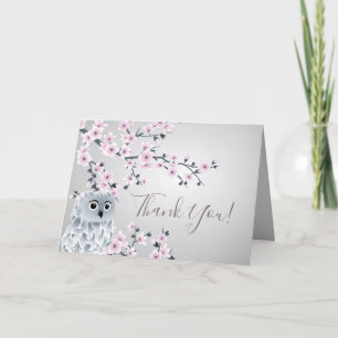 Cute Owl  Thank You