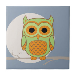 Cute Owl Tile
