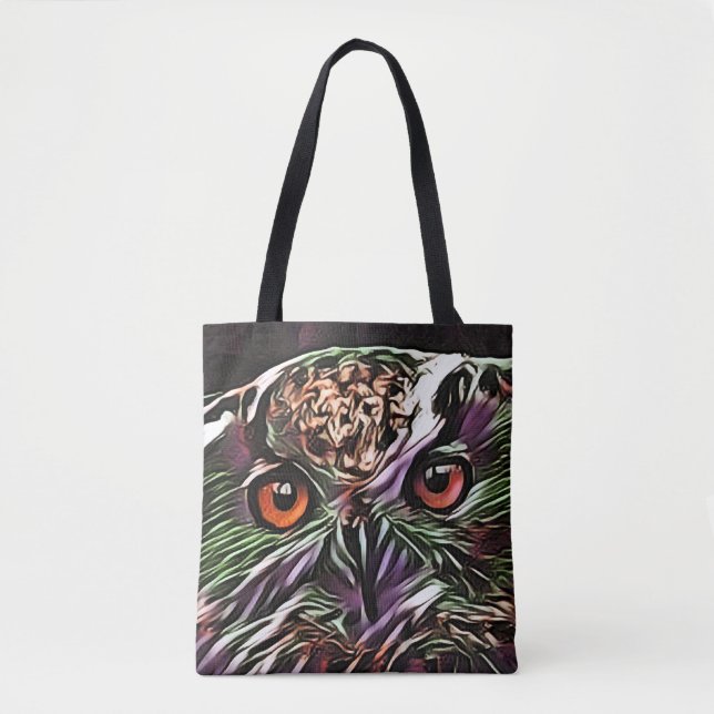 CUTE OWL   TOTE BAG (Front)