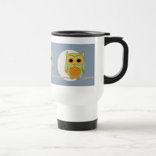 Cute Owl Travel Mug