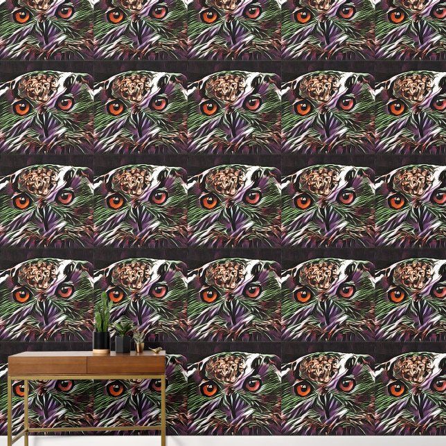 CUTE OWL  WALLPAPER (Hallway)